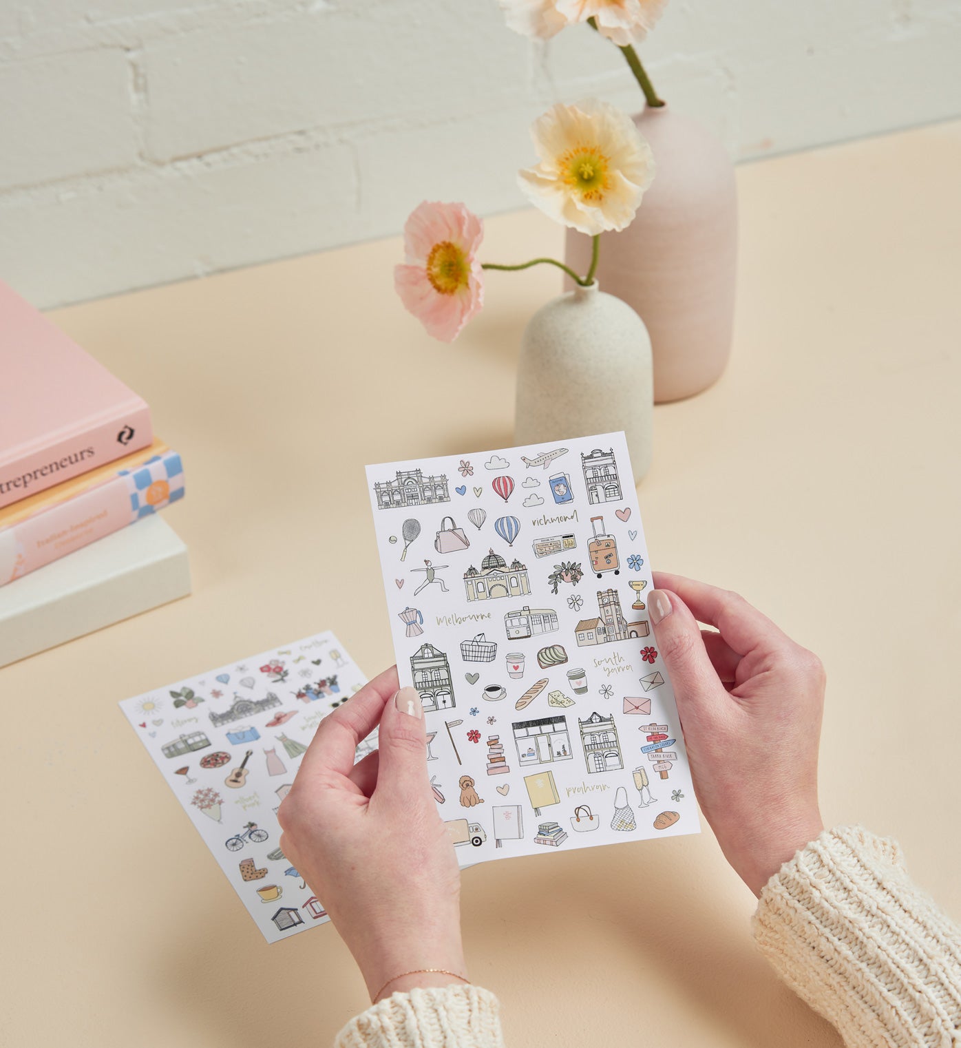 Illustrated Stickers | Melbourne Icons