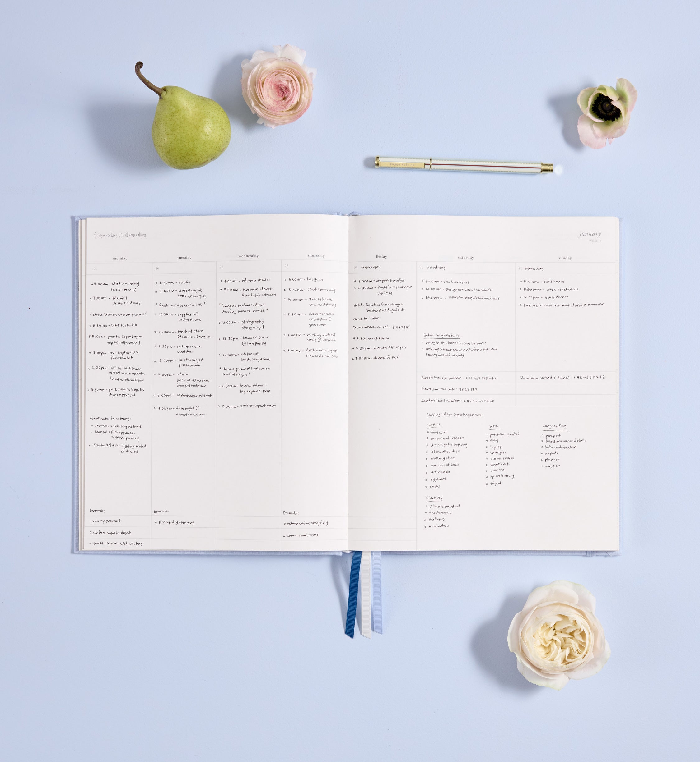 2027 Planner | Grande | Vertical Weekly | PRE-ORDER