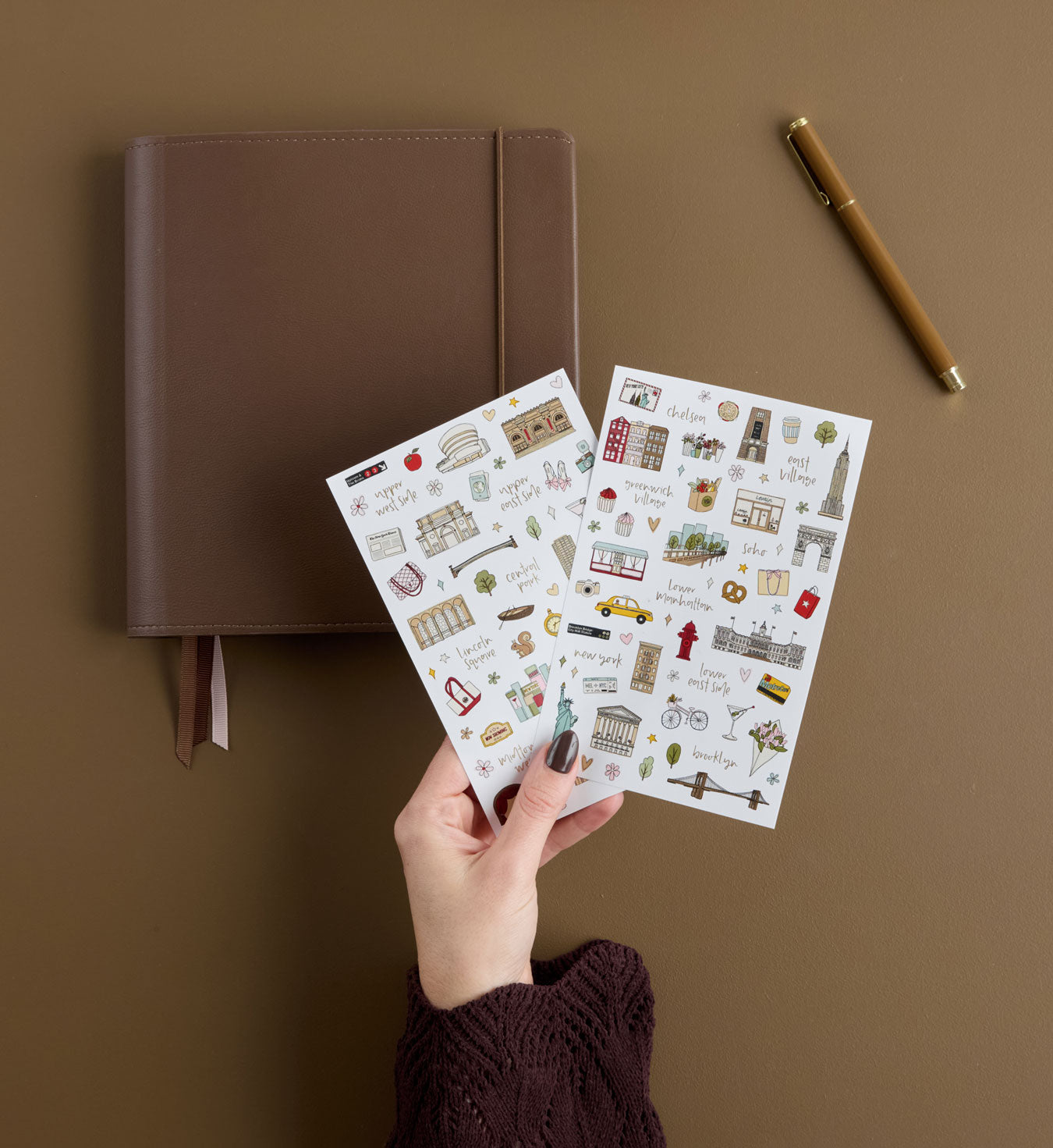 Illustrated Stickers | New York Icons