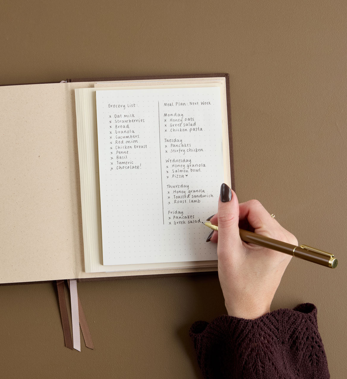 Imperfect | Brain Dump | Large Sticky Note Insert