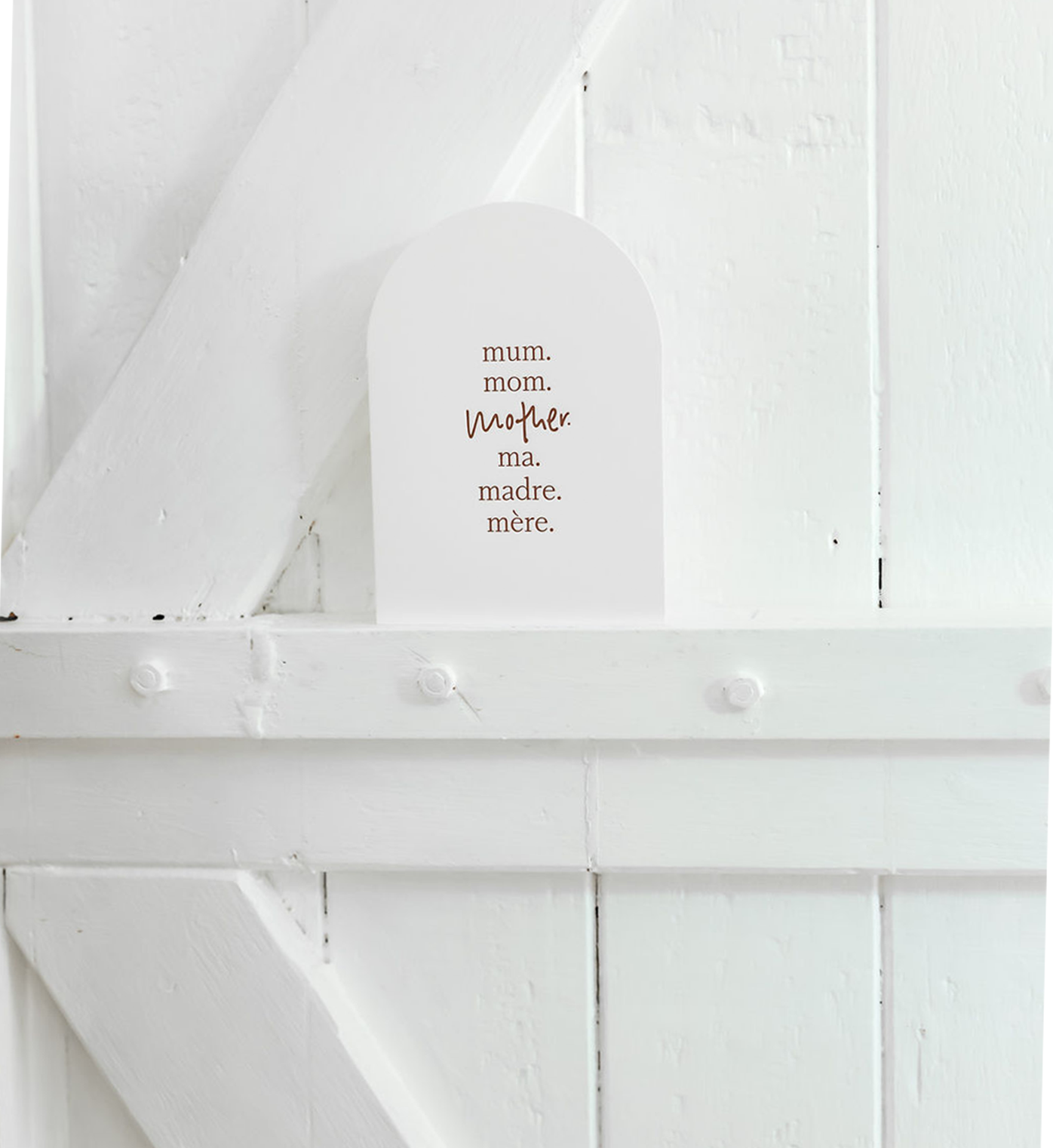 Mum, Mom, Mother | Greeting Card