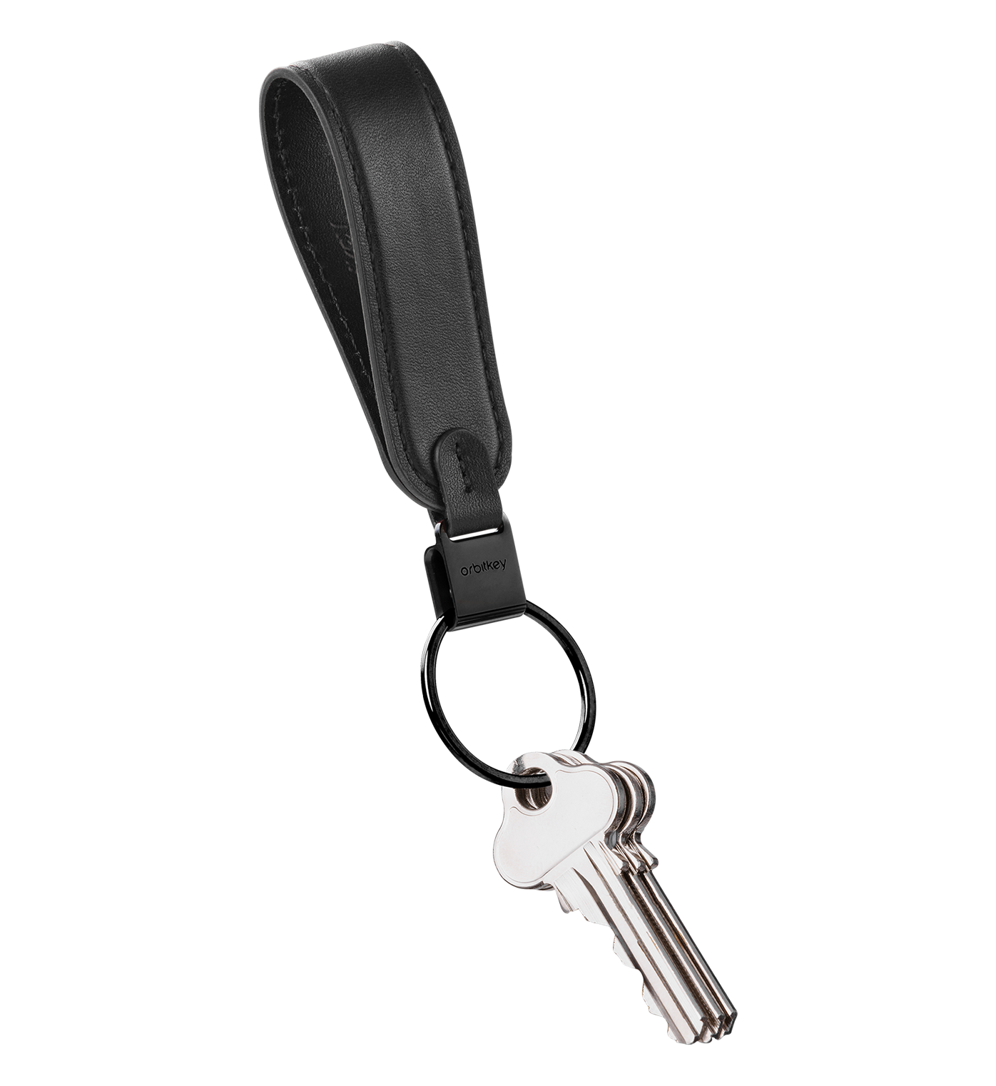Orbitkey Loop Keychain | Black