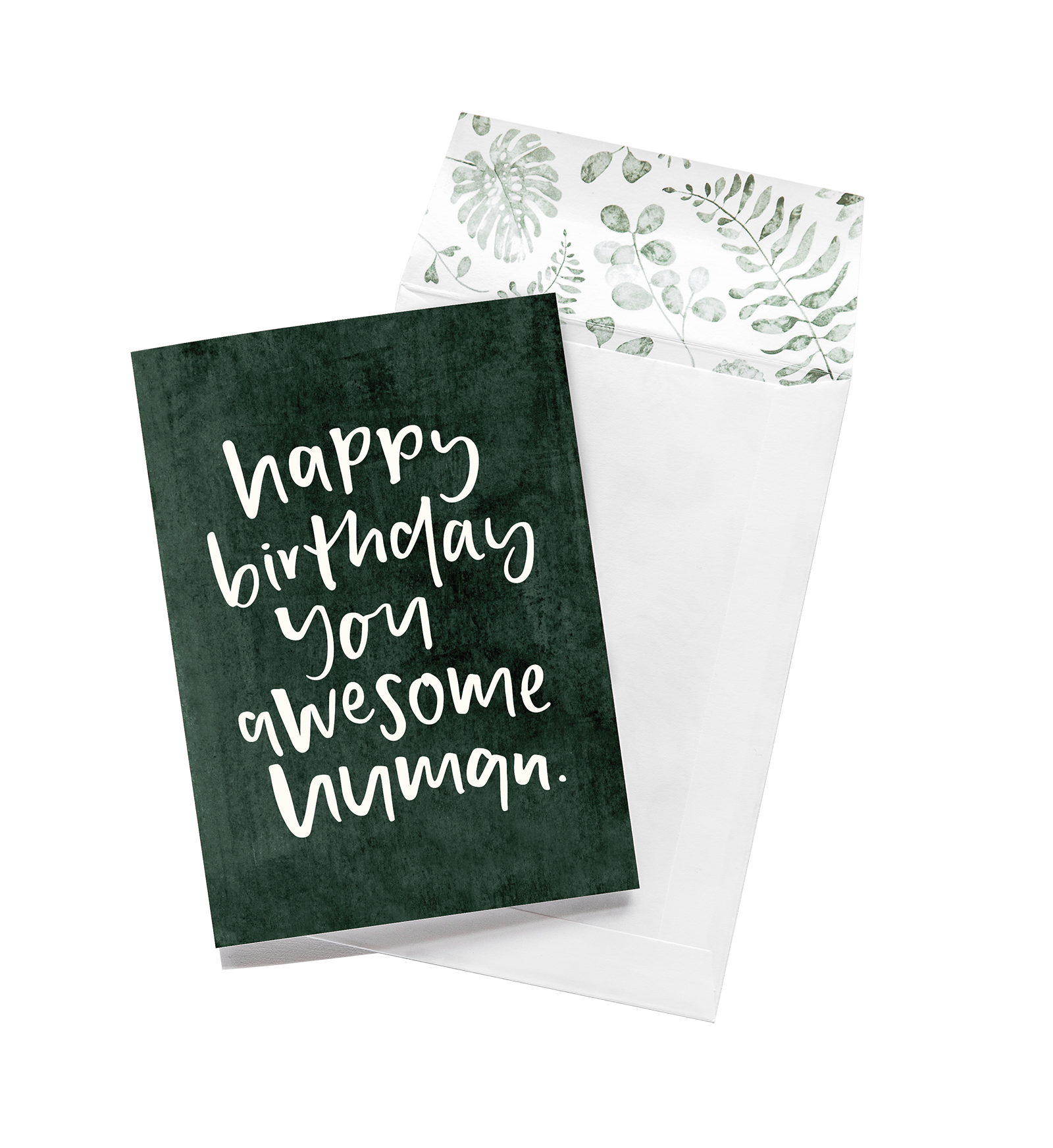 Happy Birthday You Awesome Human | Greeting Card