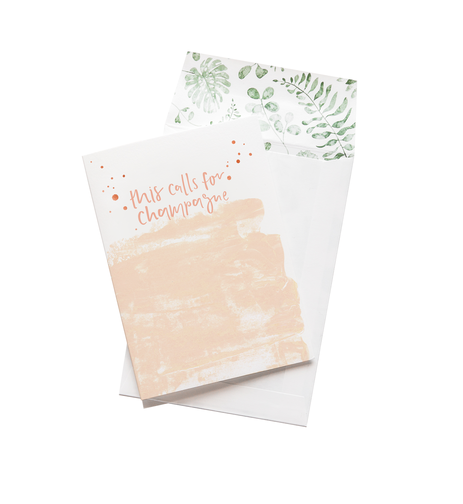 This Calls For Champagne | Greeting Card