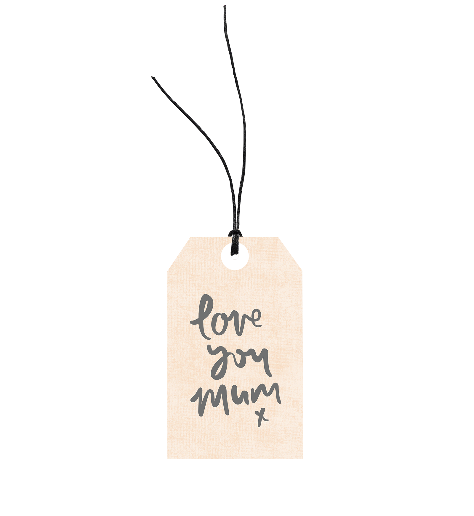 Love You, Mum | Gift Tag