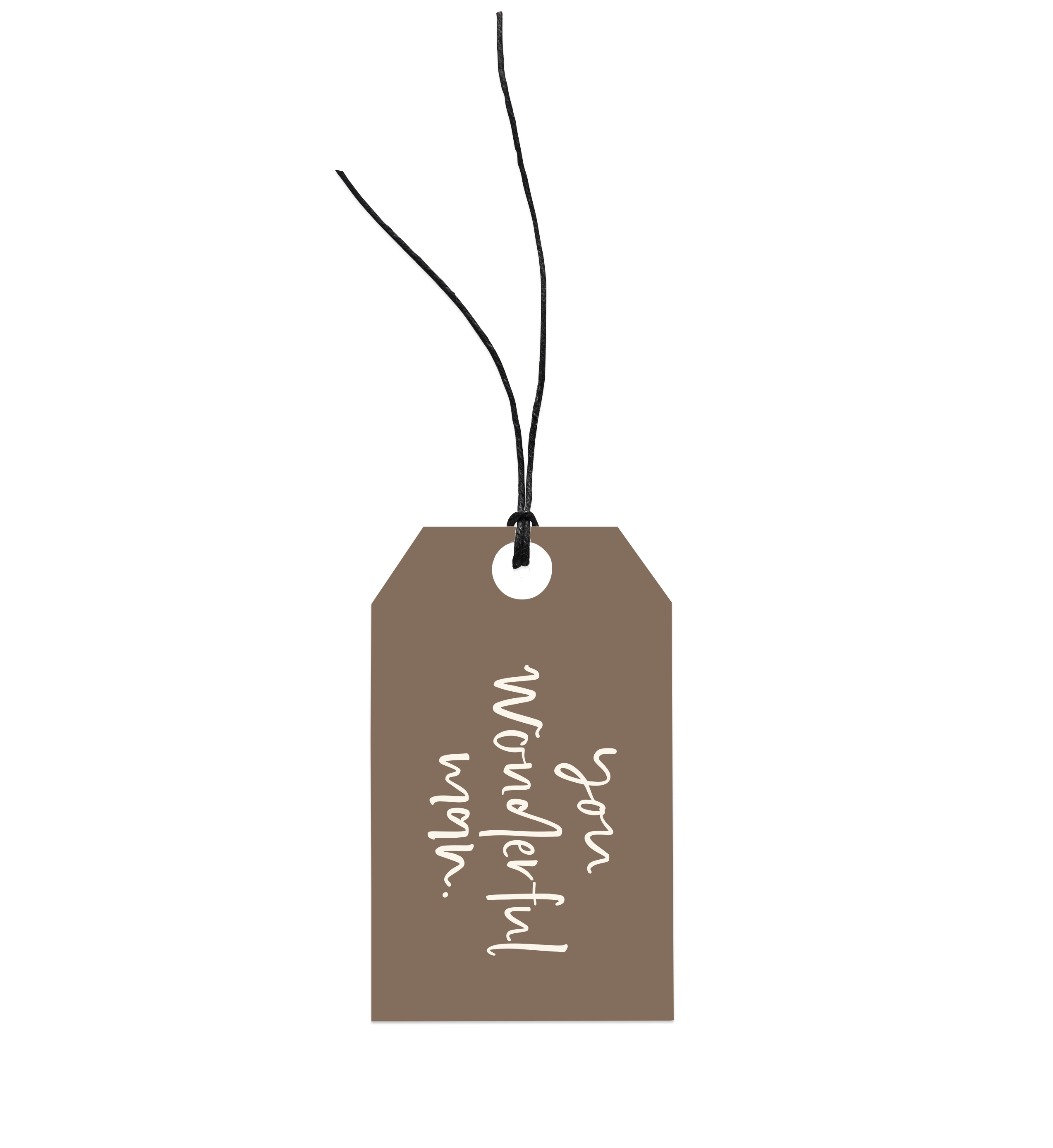 You Wonderful Man | Gift Tag