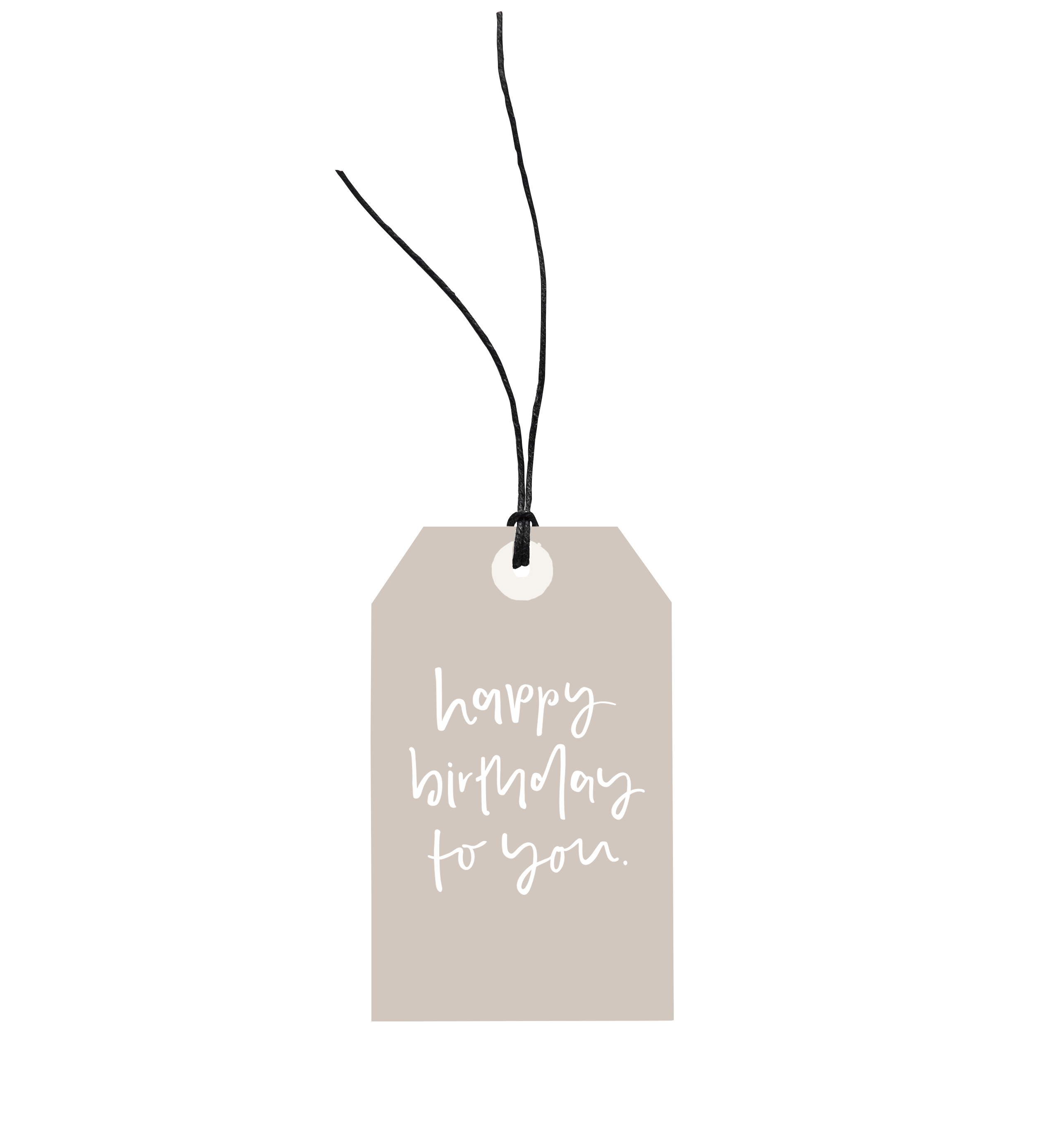 Happy Birthday To You | Gift Tag