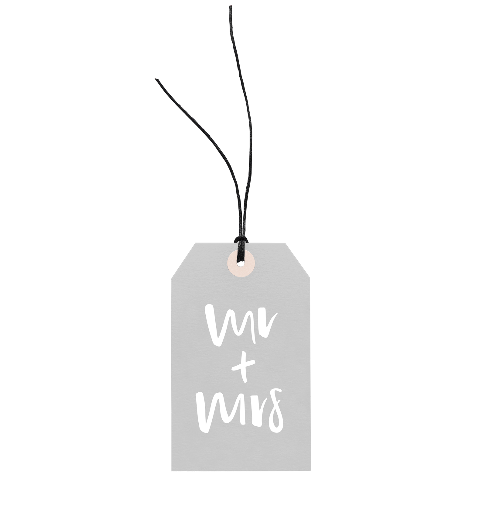 Mr + Mrs | Gift Tag