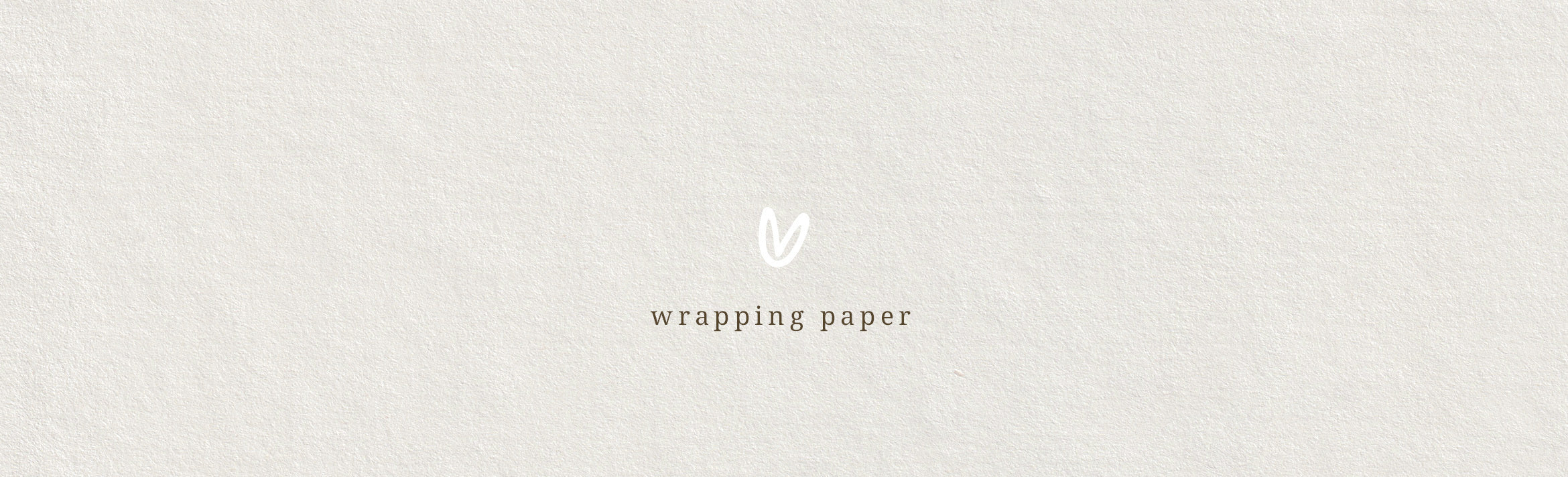 wrapping + ribbon