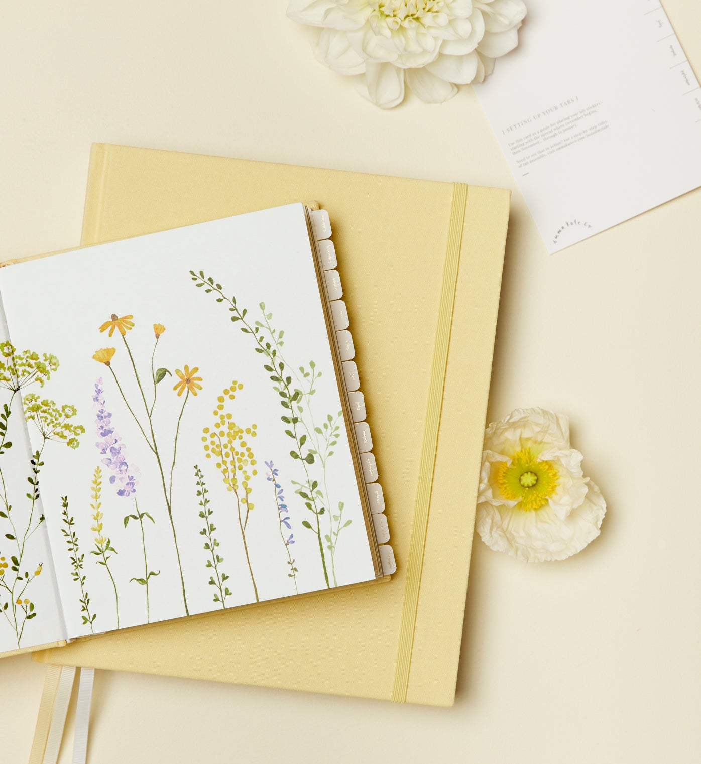 Planner Tab Stickers | Signature | Lettering