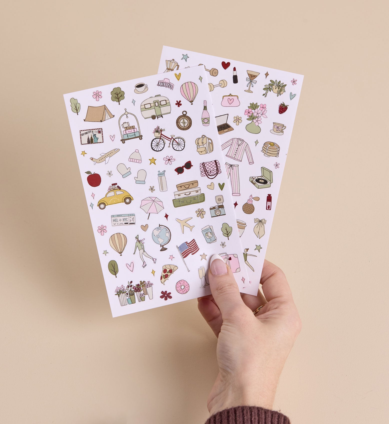 Illustrated Stickers | Daily Life