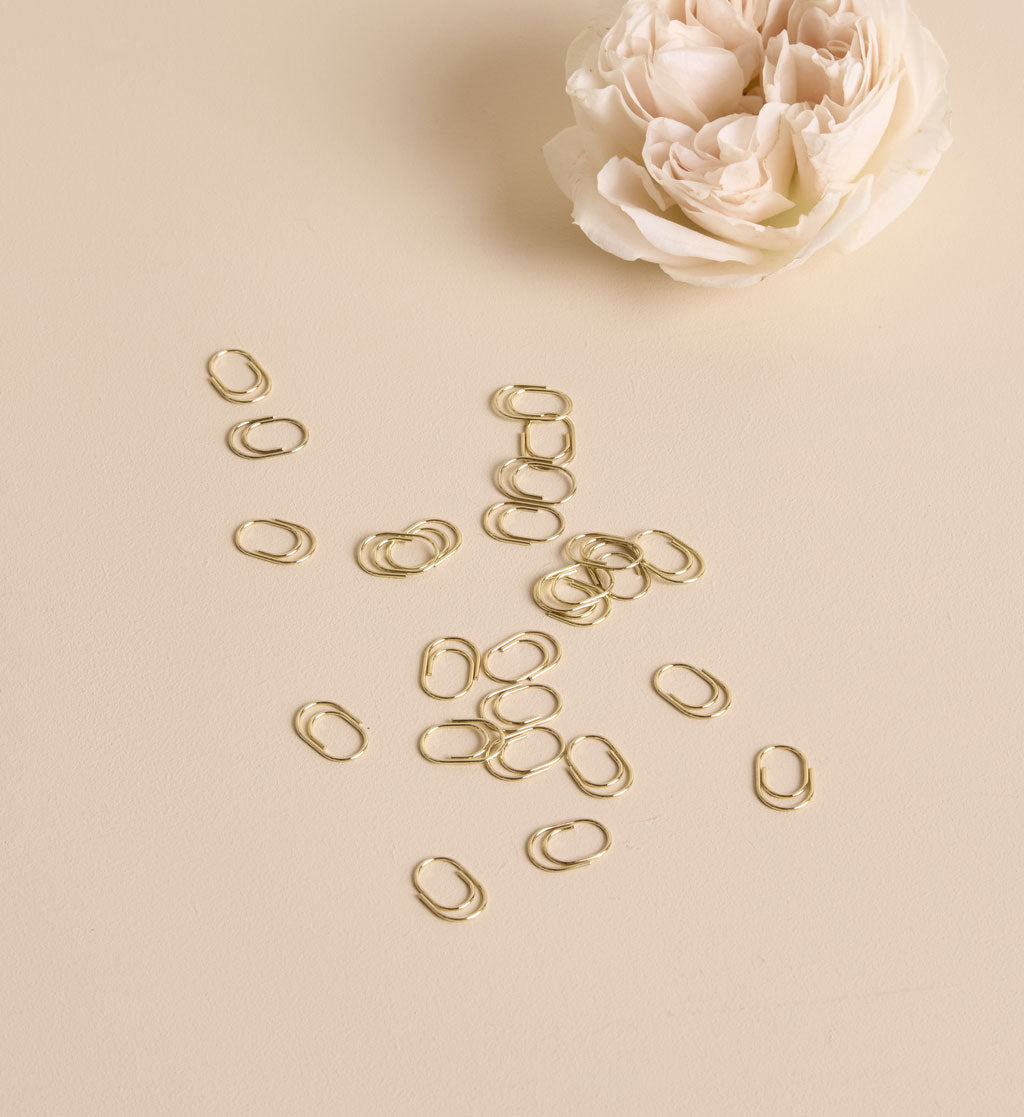 Paper Clips | Petite | Gold | Set of 120