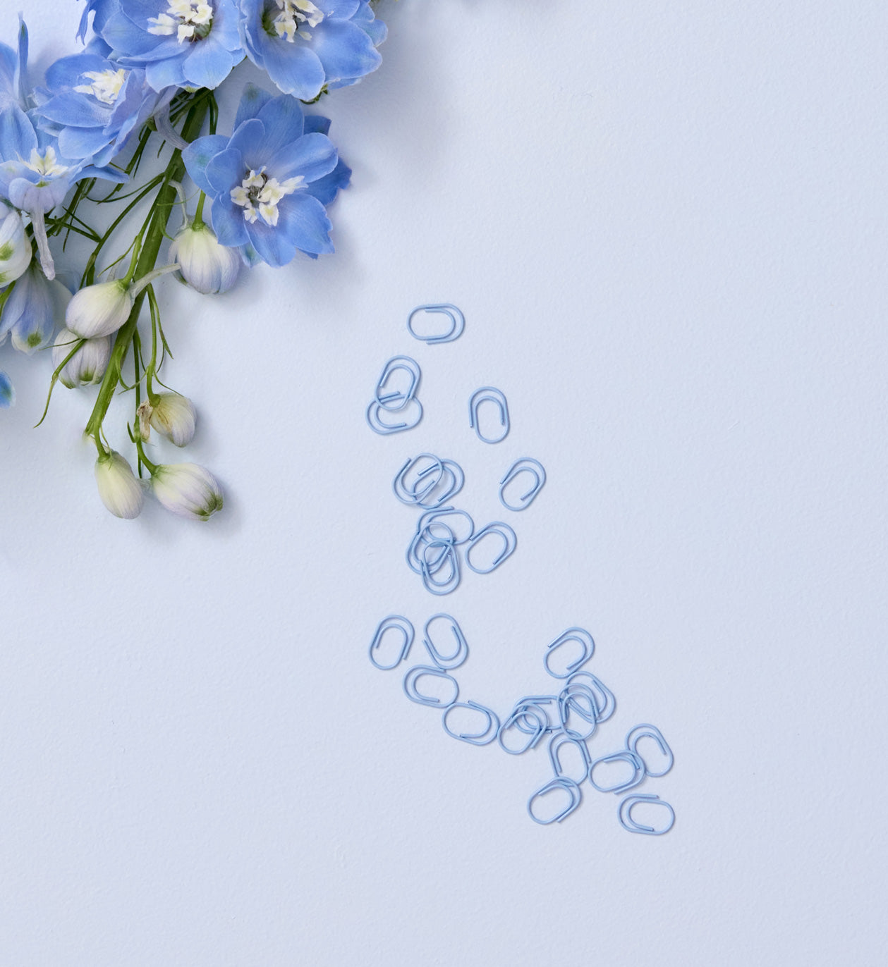 Paper Clips | Petite | Sky | Set of 120 | PRE-ORDER