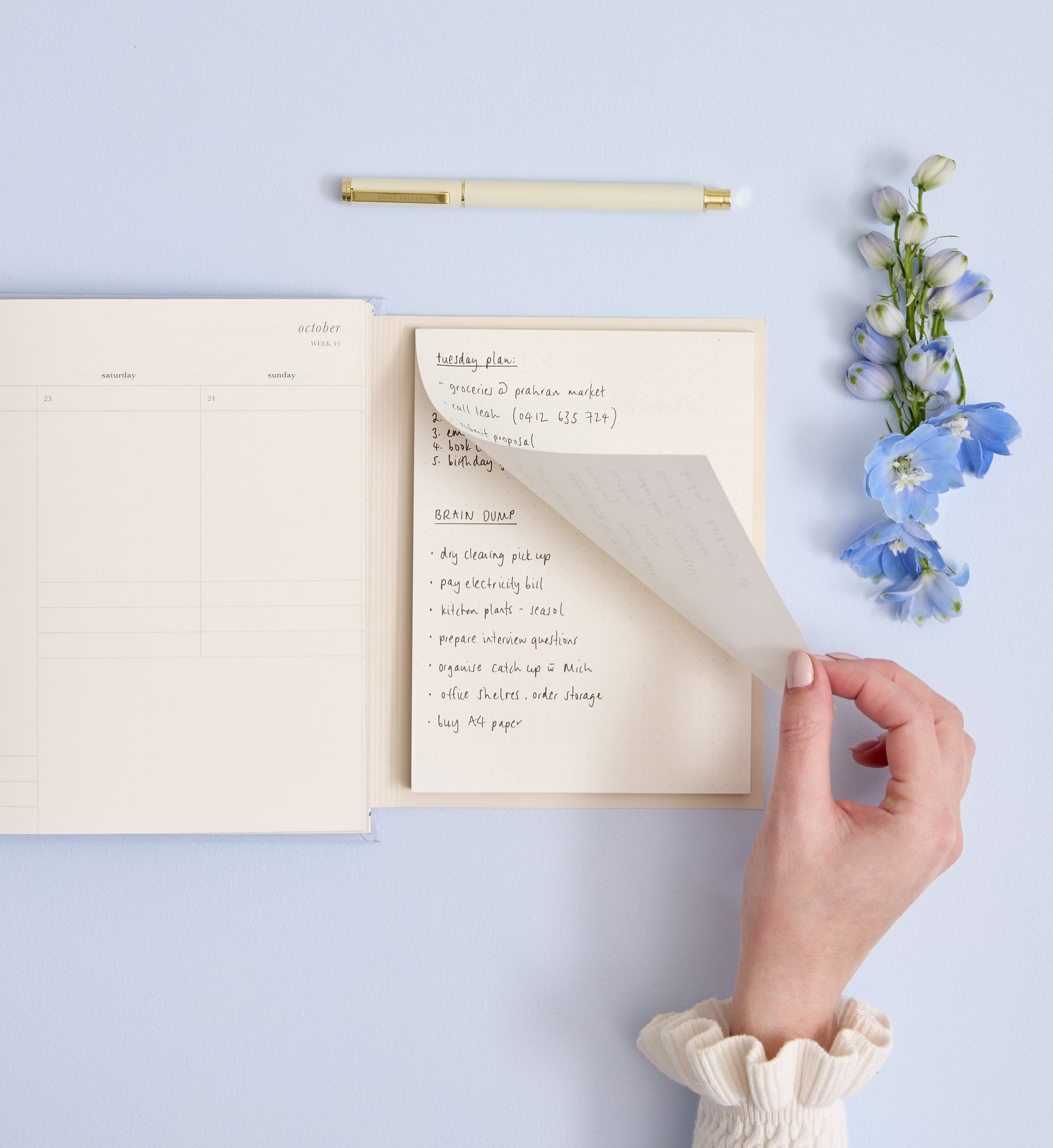 Brain Dump | Large Notepad Insert | PRE-ORDER