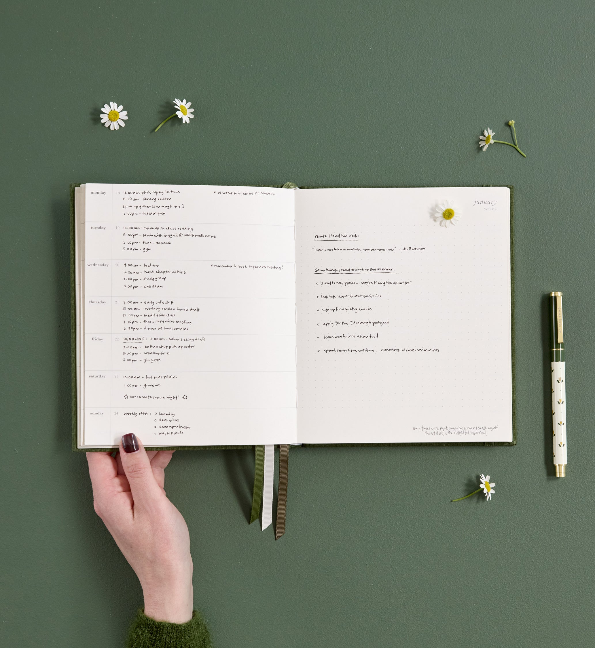 2027 Planner | Signature | Horizontal Weekly |  PRE-ORDER