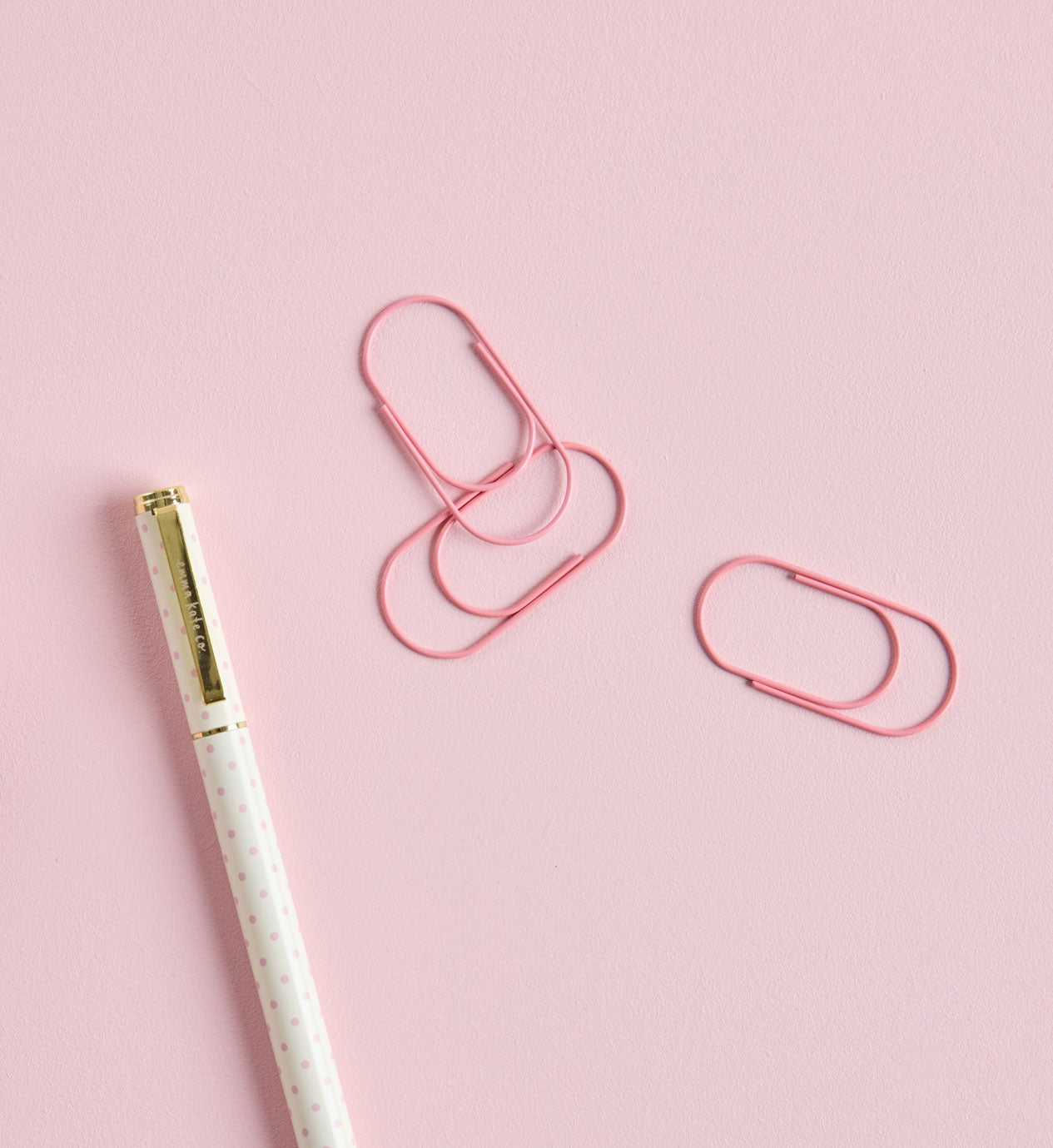 Paper Clips | Grande | Peony | Set of 30