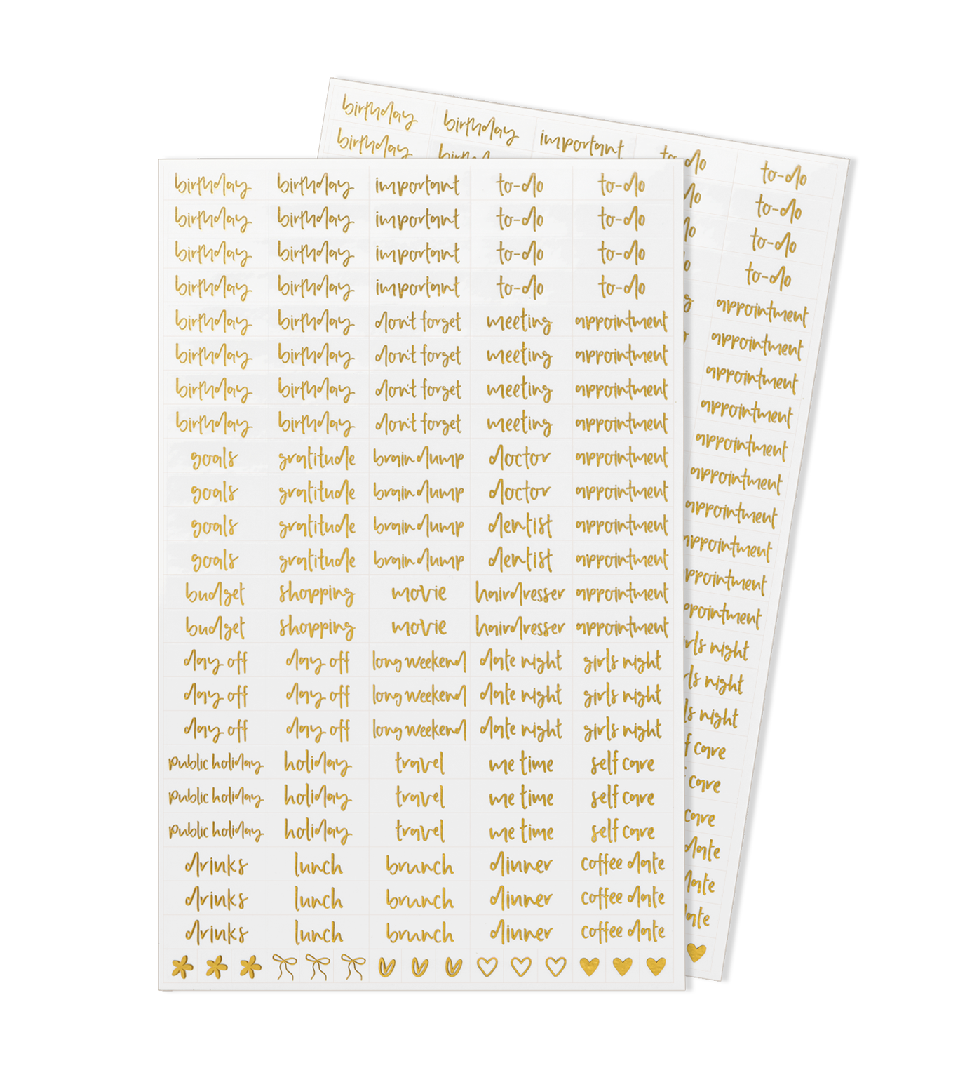 Word Stickers | Essentials Set | PRE-ORDER