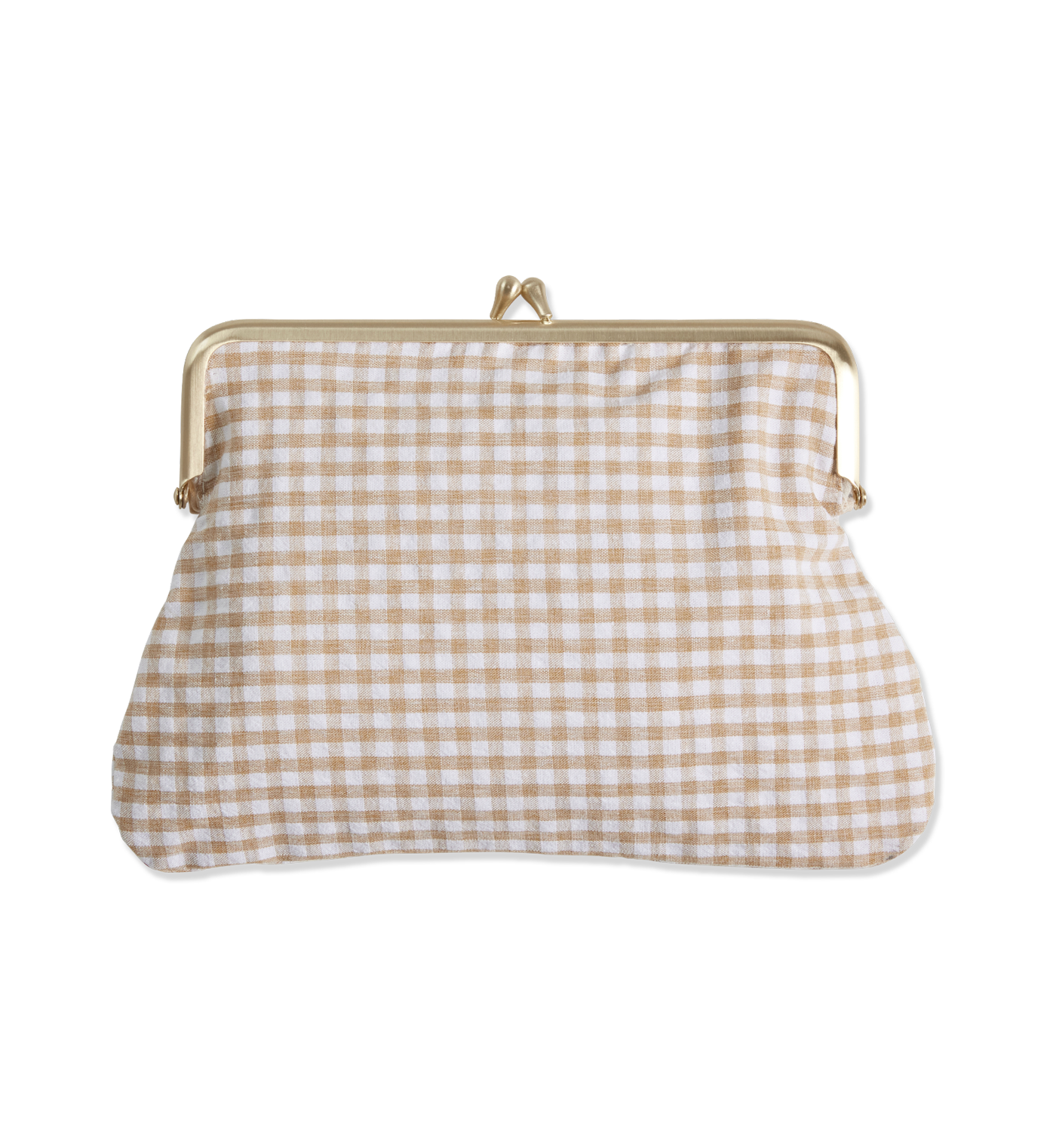 Everything Clutch | Petite | Biscotti Gingham