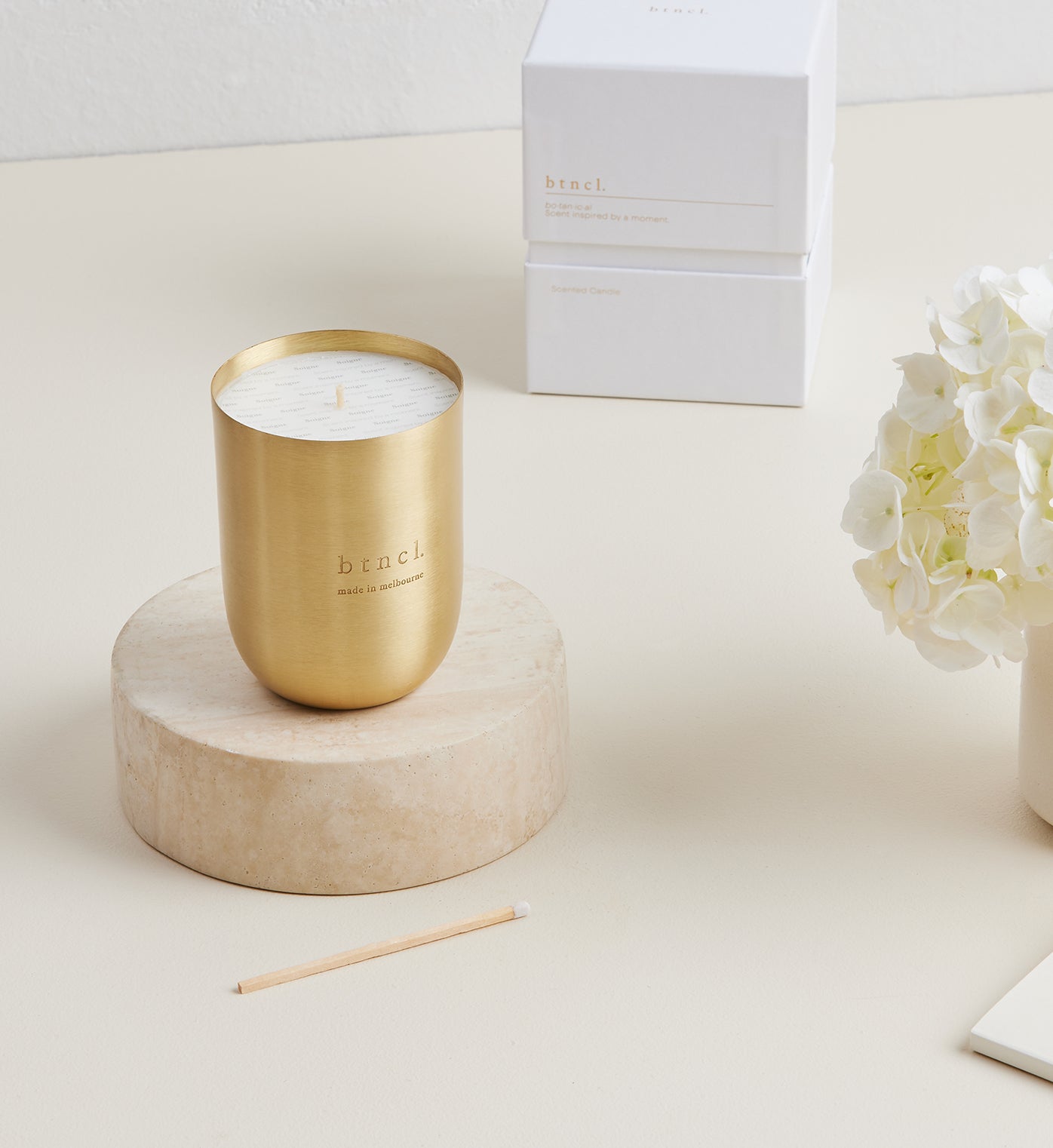 BTNCL | Brass Candle | Soigné