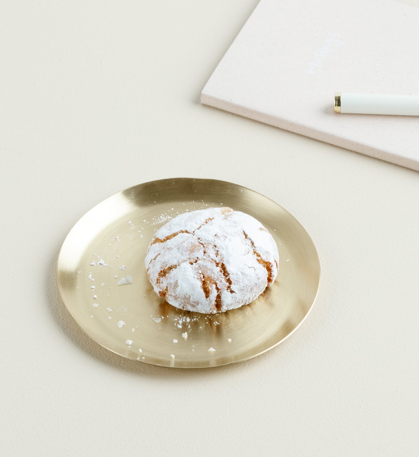 Brass Round Tray | Medium