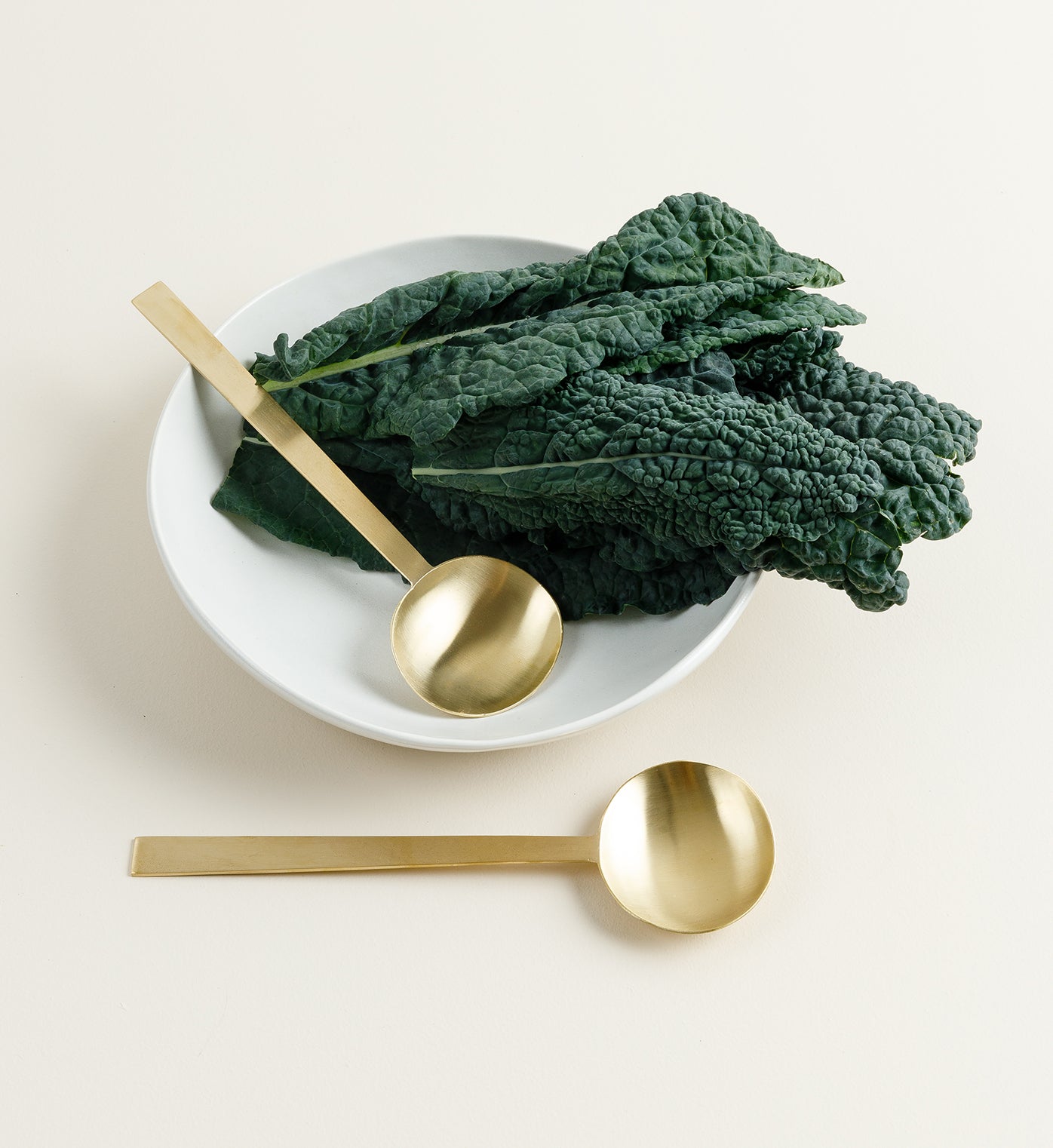 Brass Serving Spoon