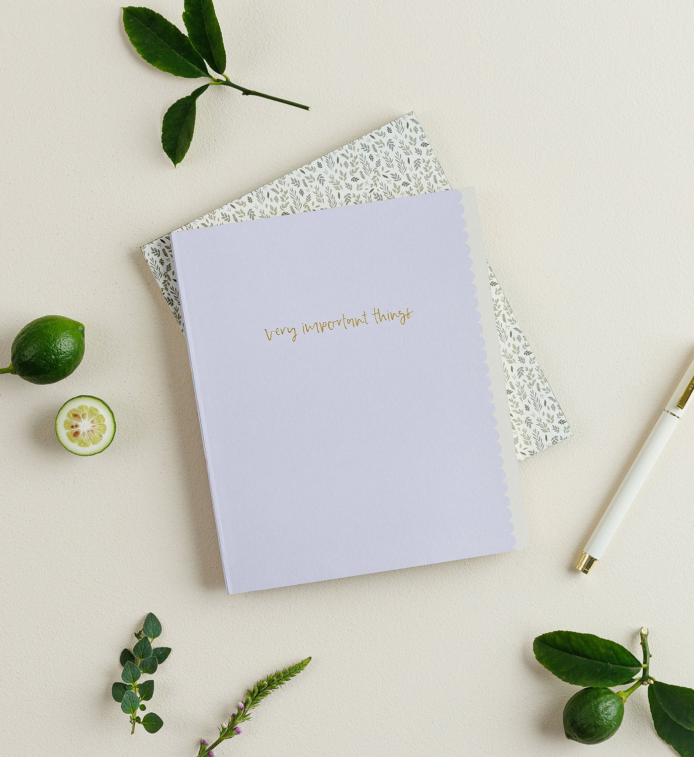 Very Important Things | Signature Notebook