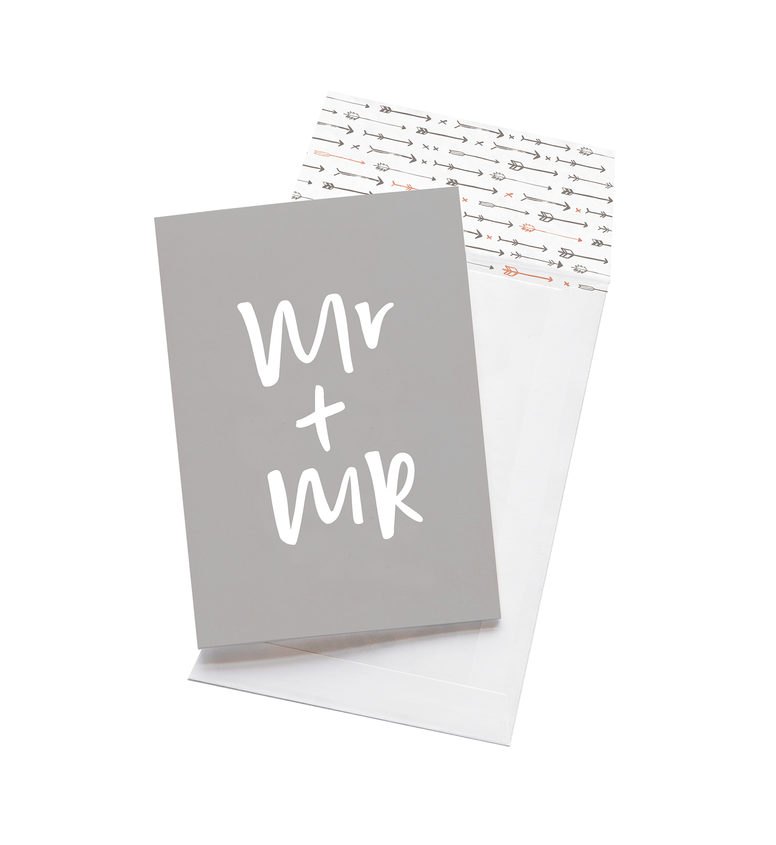 Mr + Mr // Greeting Card