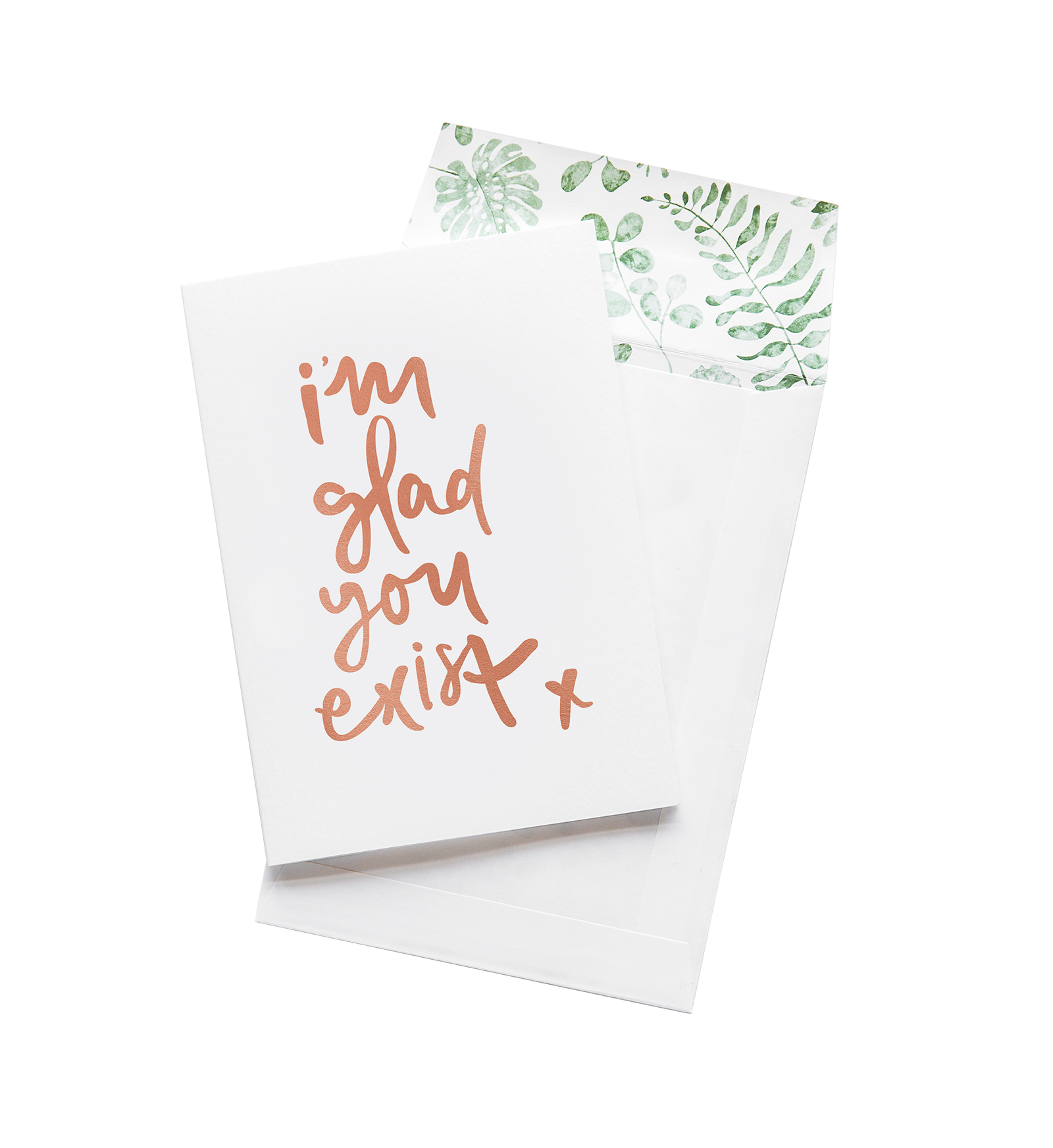 I’m Glad You Exist // Greeting Card