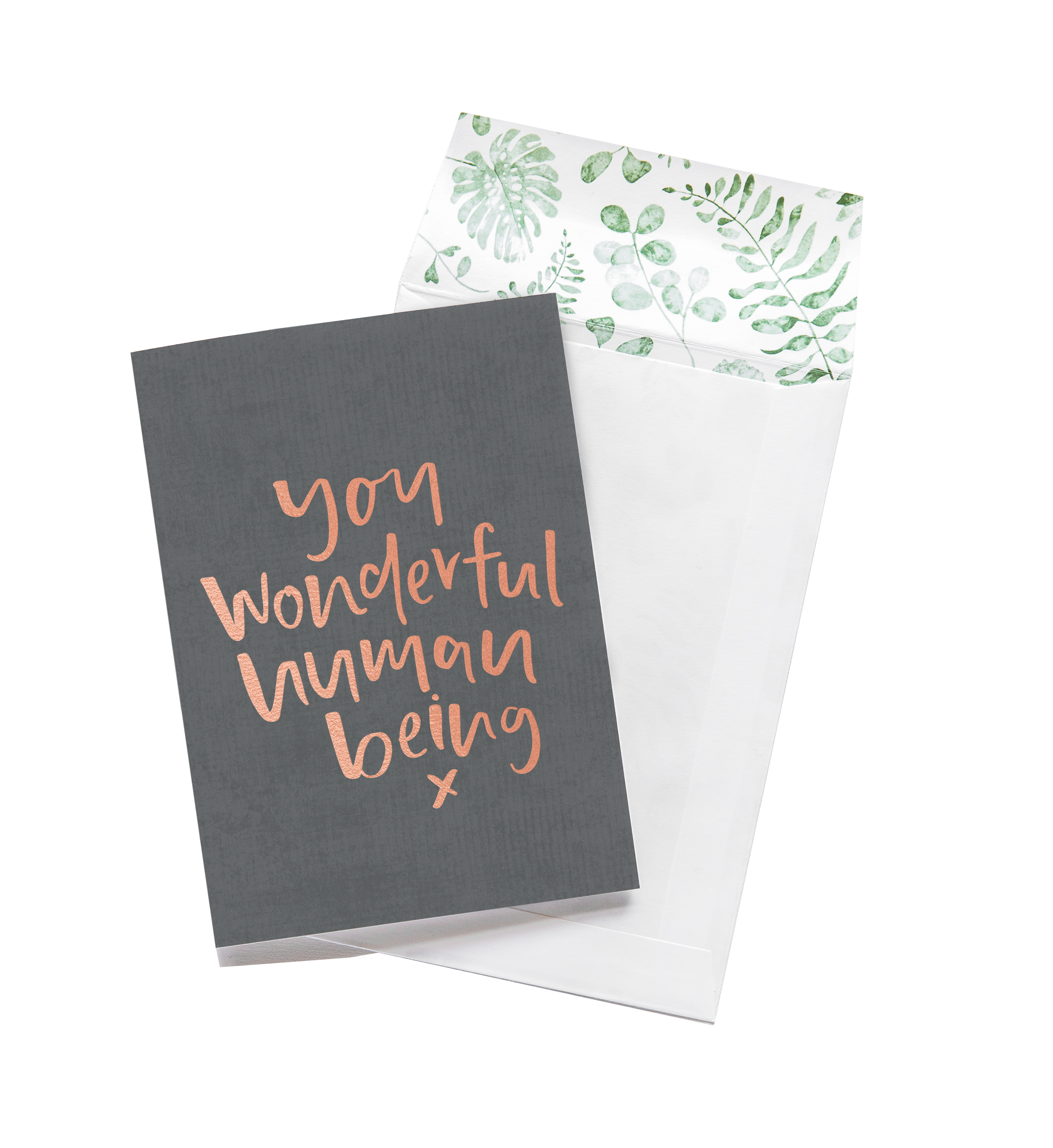 You Wonderful Human Being // Greeting Card