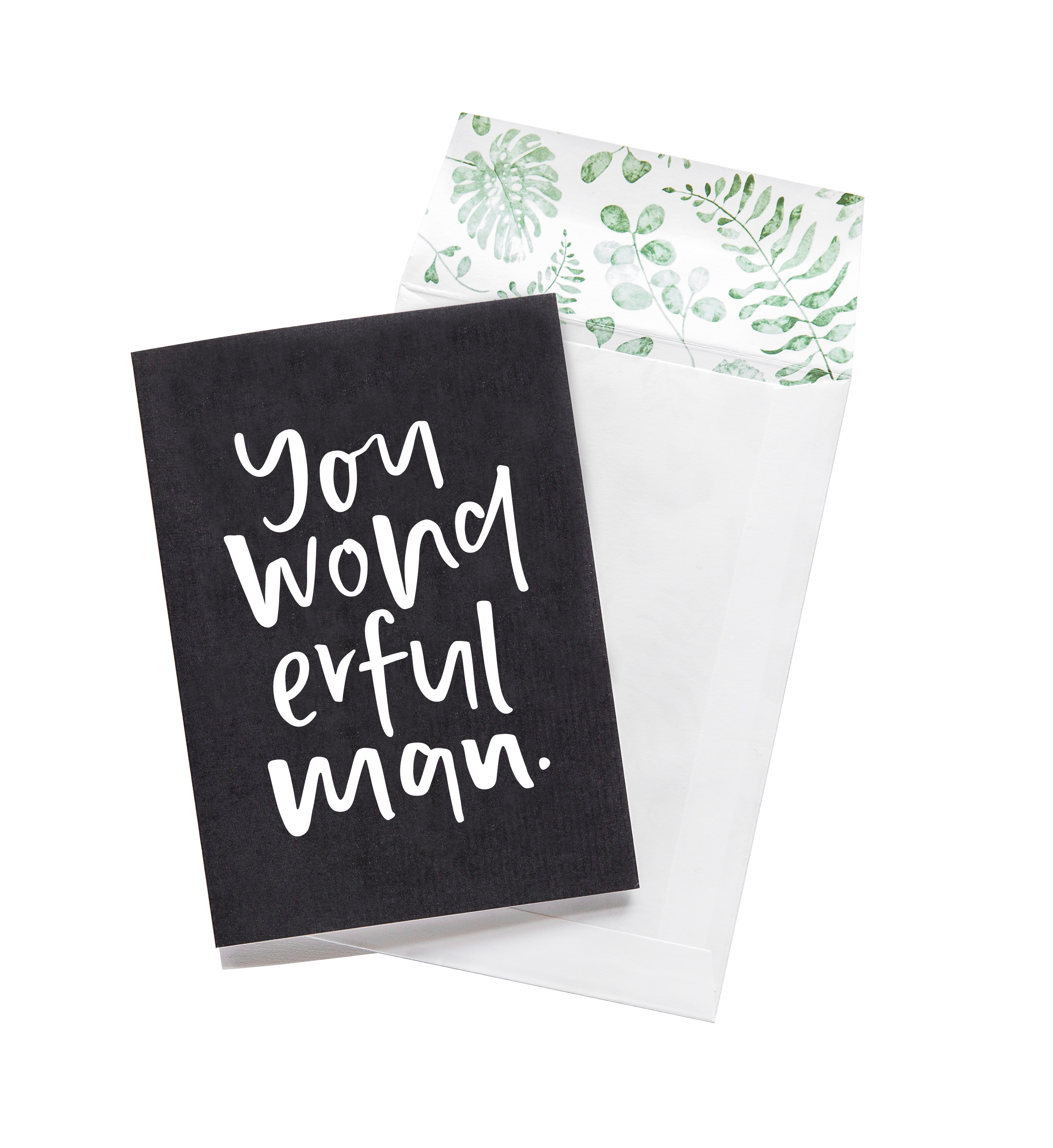 You Wonderful Man // Greeting Card