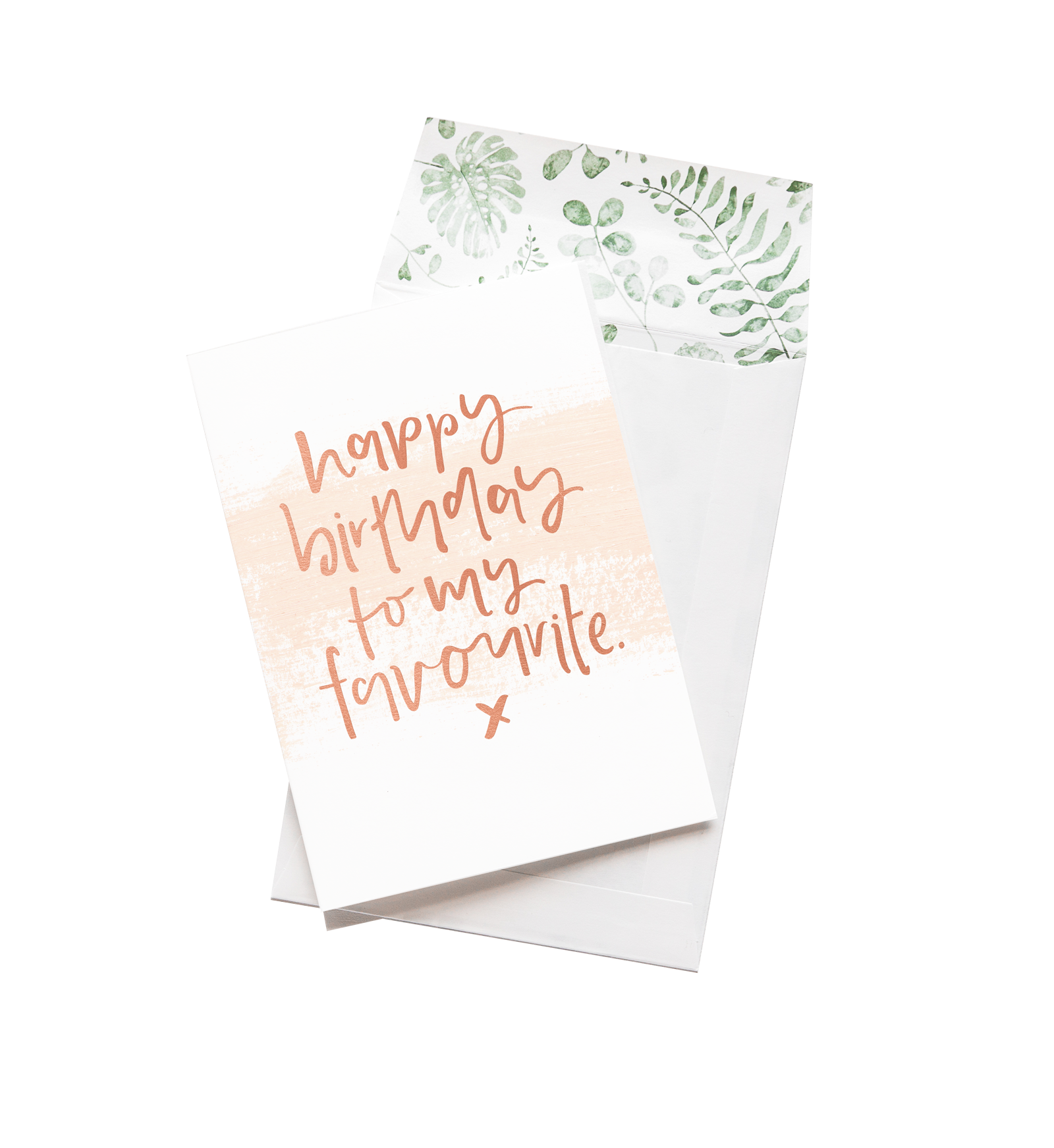 Happy Birthday Favourite // Greeting Card