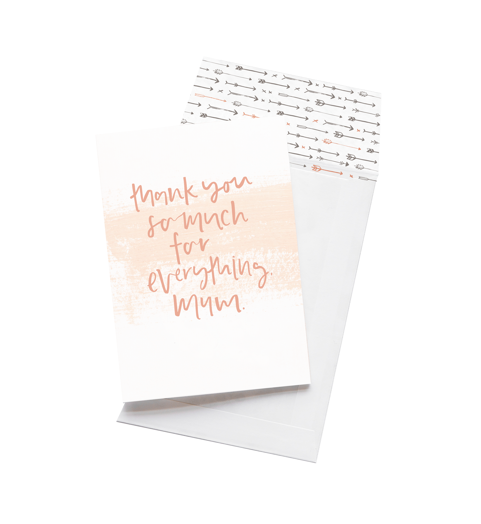 Thank You For Everything, Mum // Greeting Card