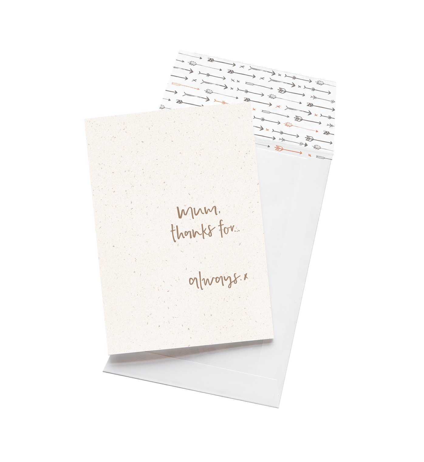 Mum, Thanks For... Always // Greeting Card