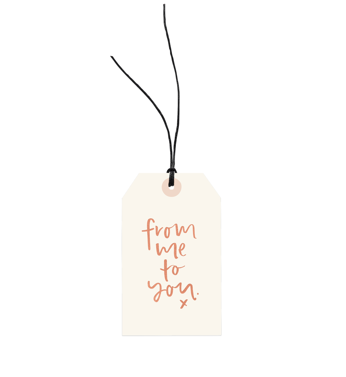 From Me To You // Gift Tag